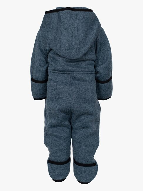 Lindberg Bormio Vindtæt Fleecedragt, Blå