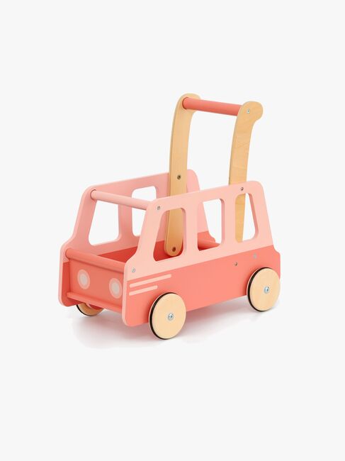 Moover Toys Gåvogn School Bus, Pink