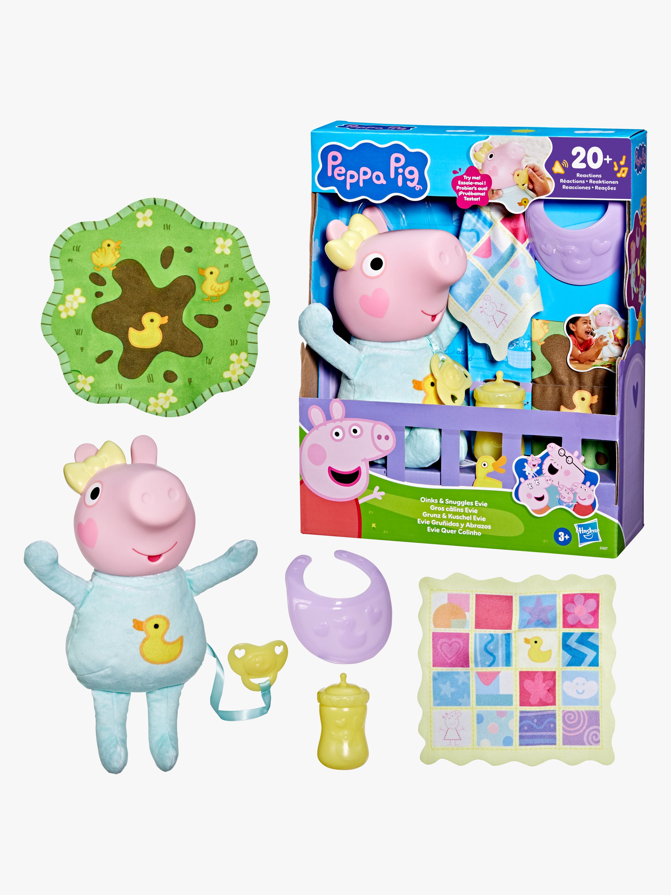 Gurli Gris Oinks &  Snuggles Legetøj Dukke Evie