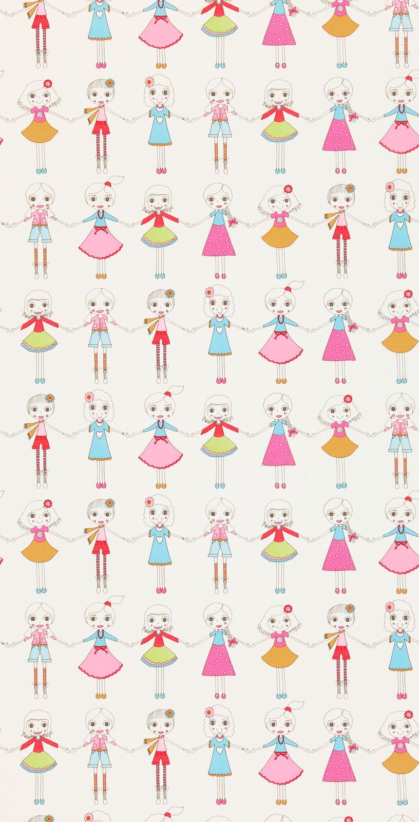 Harlequin Tapet, Best of Friends