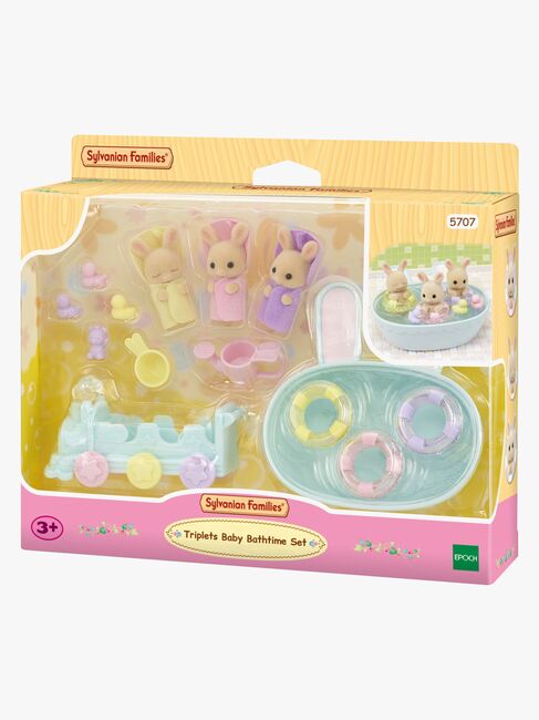 Sylvanian Families Dukkehustilbehør Triplets Baby Bathtime Set