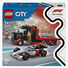 LEGO City 60493 F1-udstillingstruck med Audi F1-racerbil
