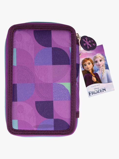 Disney Frozen Dobbelt Penalhus, Lilla