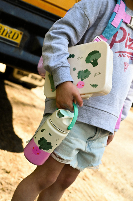 The Cotton Cloud Stainless Steel Drikkedunk, Veggie Pals