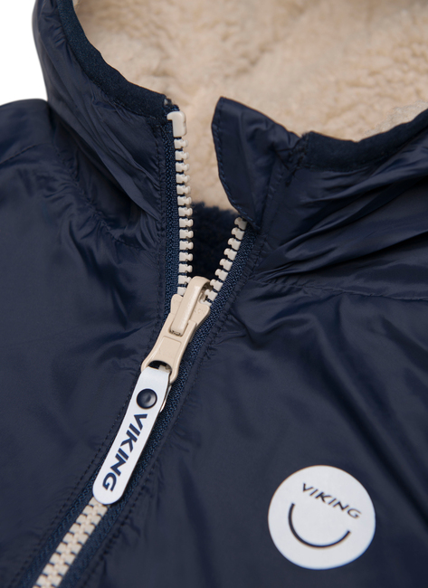 Viking Play  Vendbar Fleecetrøje, Navy