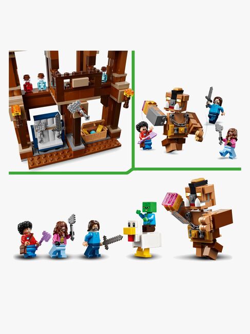 LEGO Minecraft 21272 Skovpalæets kampring