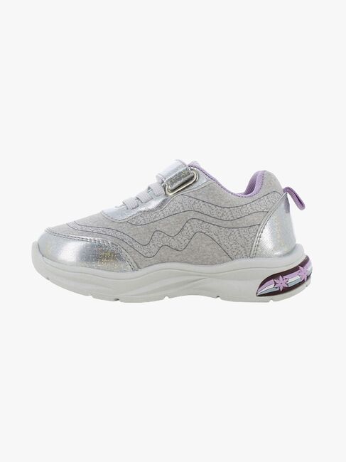 Disney Frozen Blinkende Sneakers, Silver/Lilac