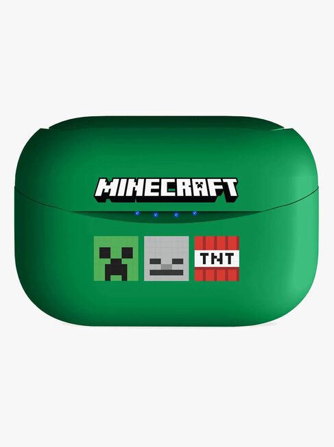 Minecraft Høretelefoner In-Ear TWS, Grøn