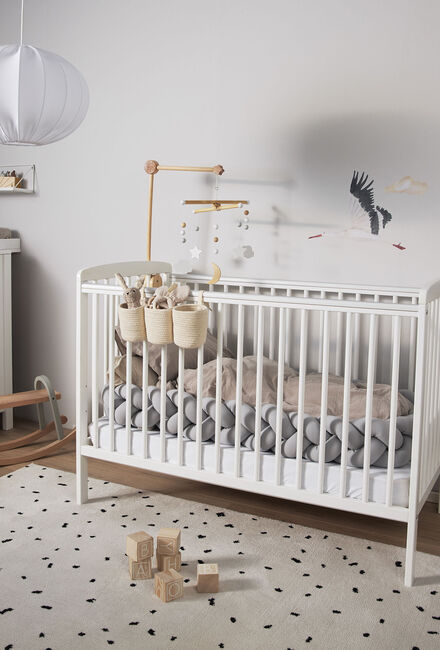 JLY Dream Basic Tremmeseng 60x120, Hvid