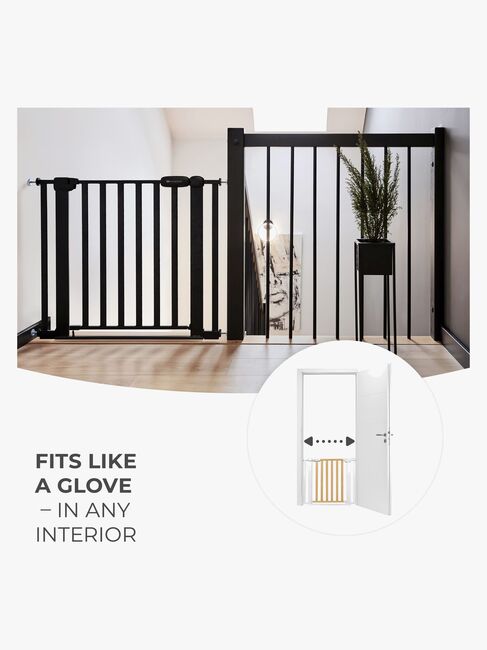 Kinderkraft LOCK&GO Sikkerhedsgitter, Wood