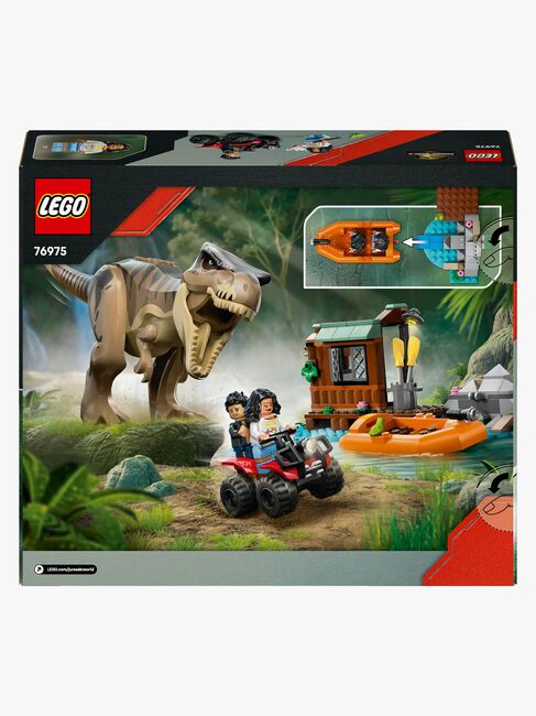LEGO Jurassic World 76975 Bådflugt fra T. rex
