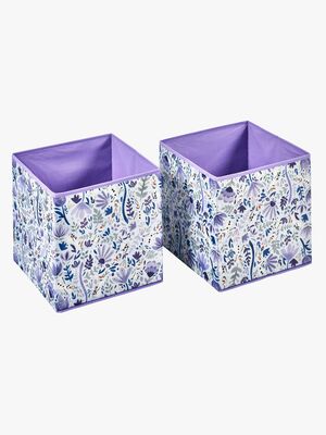 Disney Frozen Opbevaringskasser 2-pak, Lilla