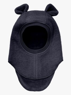 Huttelihut Elefanthue Merinould med Ører, Dark Navy