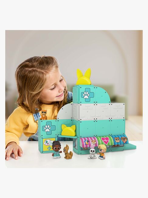 Bluey Tile Town Pet Clinic Magnetsæt 48 Brikker