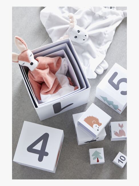 Kids Concept EDVIN Nusseklud Ræv, Rød