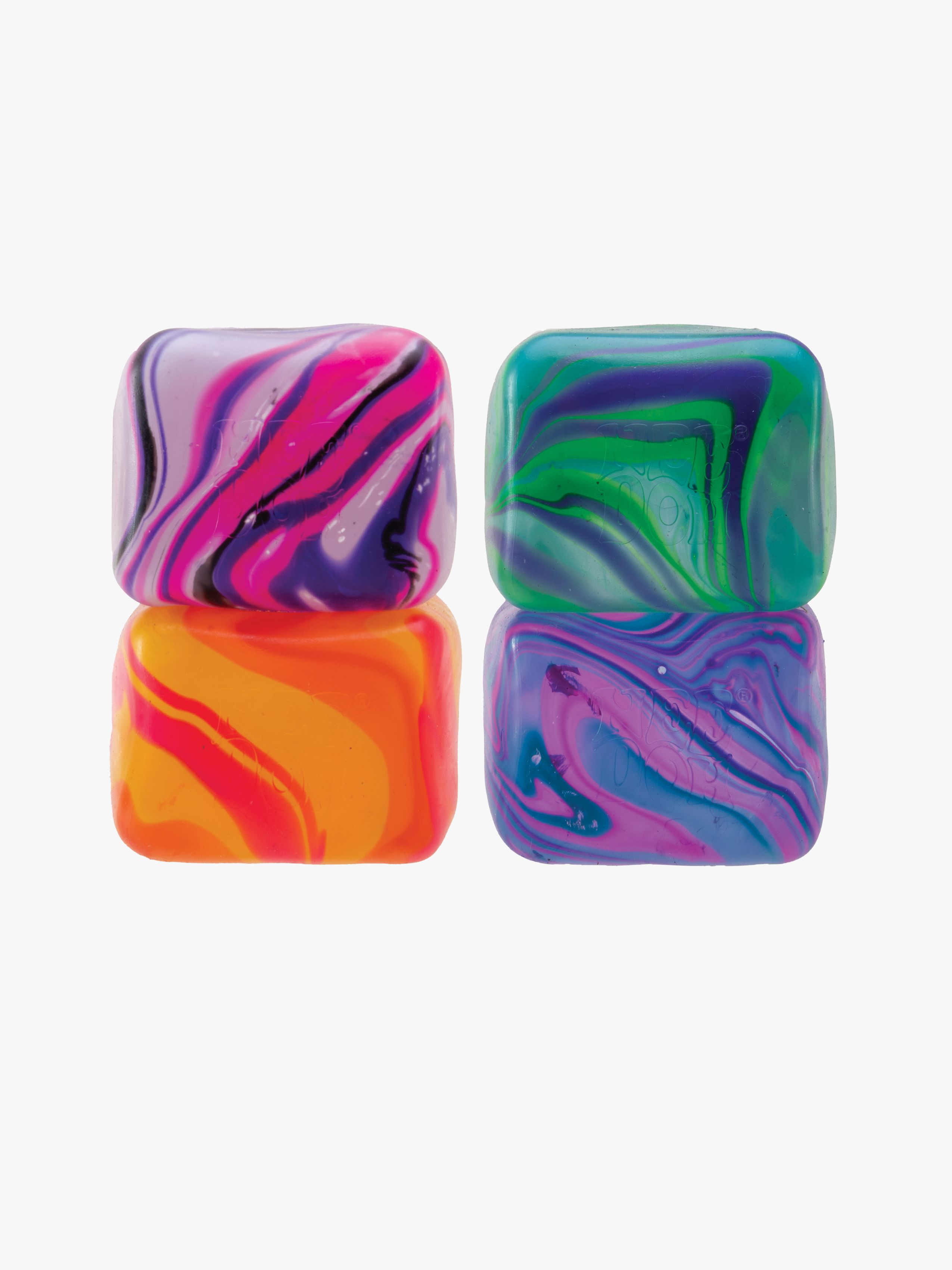 NeeDoh Nice Cube Swirl Stressbold Blandet udvalg