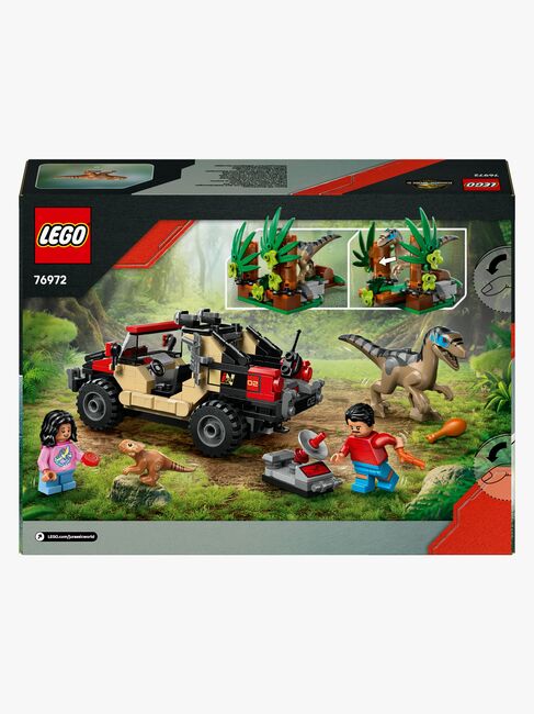 LEGO Jurassic World 76972 Offroad-flugt fra raptor