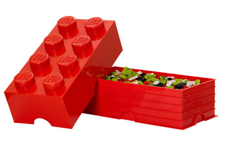 LEGO Opbevaringskasse 8, Rød
