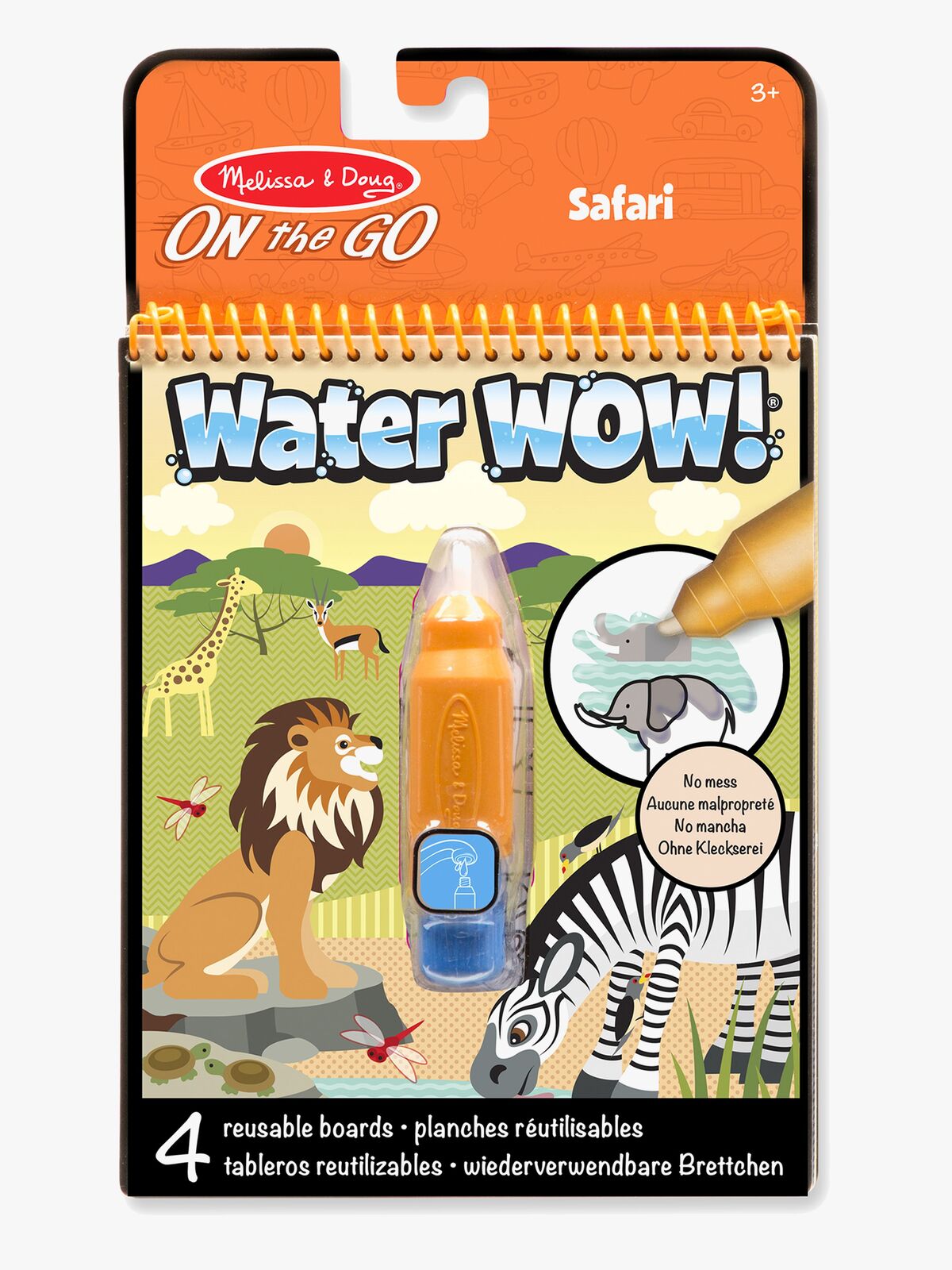 Melissa & Doug Water Wow! Malebog Safari