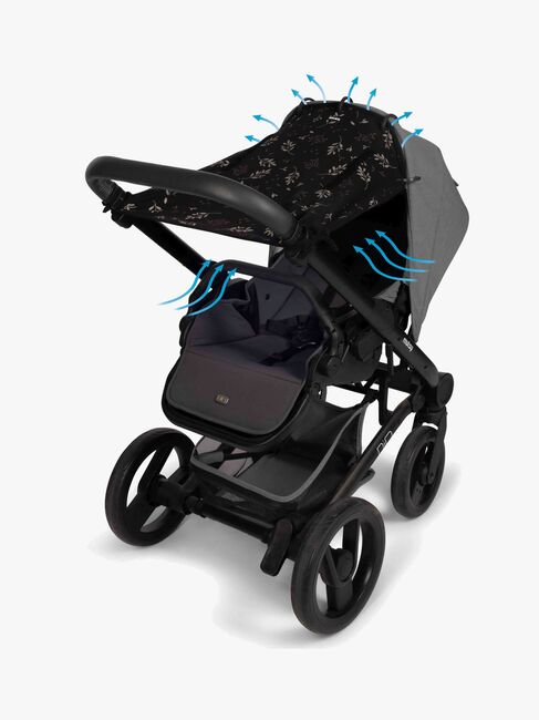 Dooky Universal Solkaleche, Romantic Leaves Black