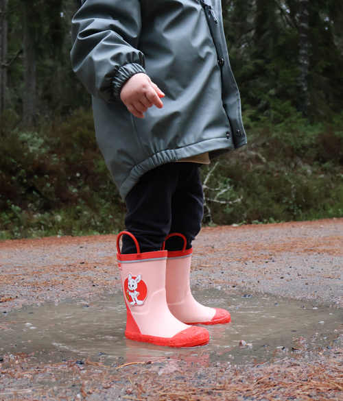 Vincent Lille Hop Gummistøvler, Pink