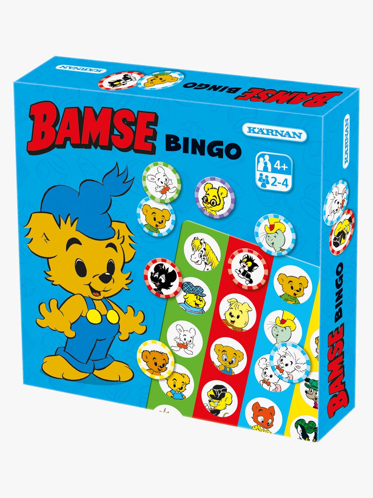 Kärnan Bamse Verdens Stærkeste Bjørn Bingo