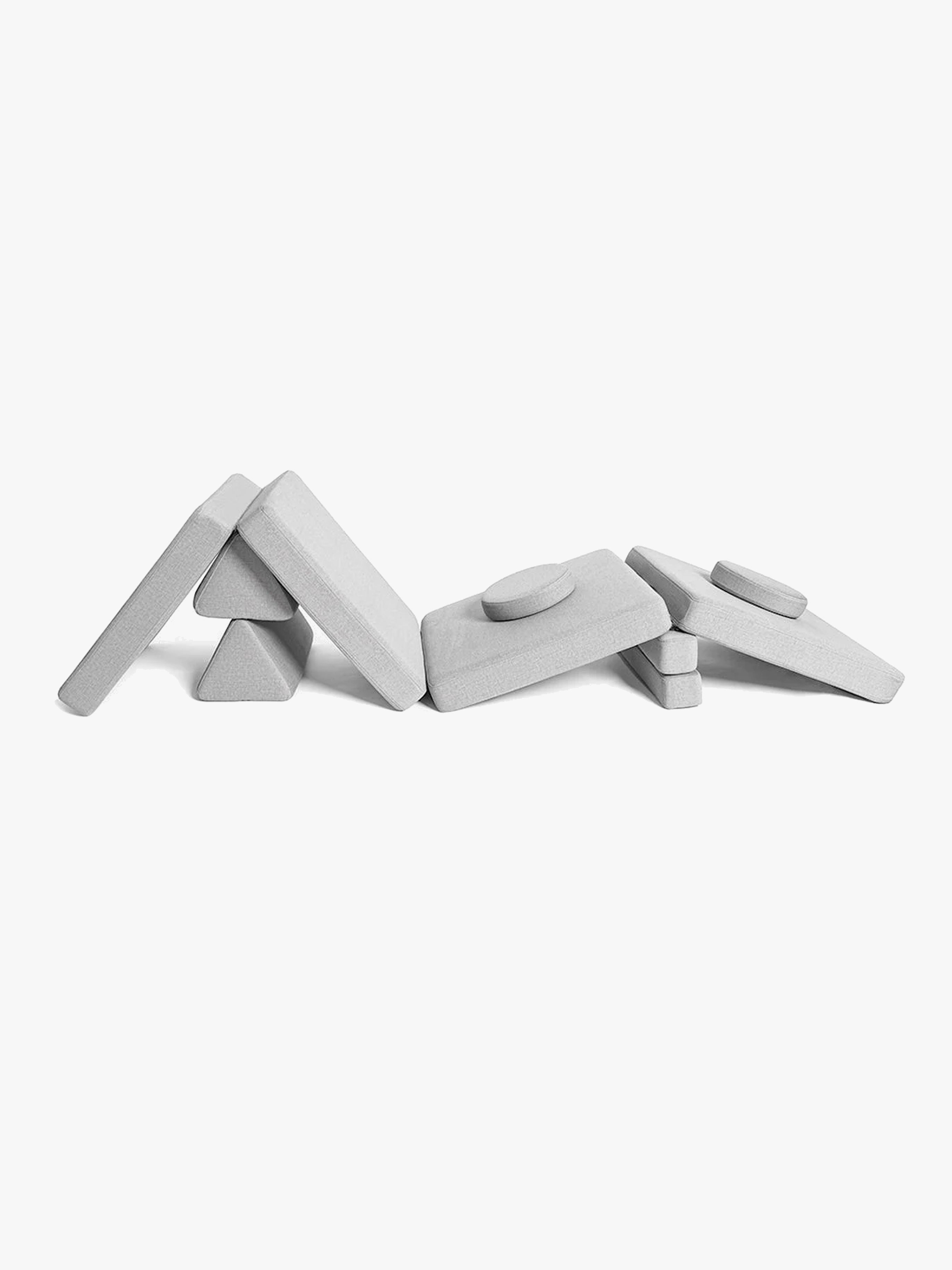 Shappy Play Bygbar Sofa 160x80 cm, Lysegrå, Børnemøbler, Indretning børneværelse