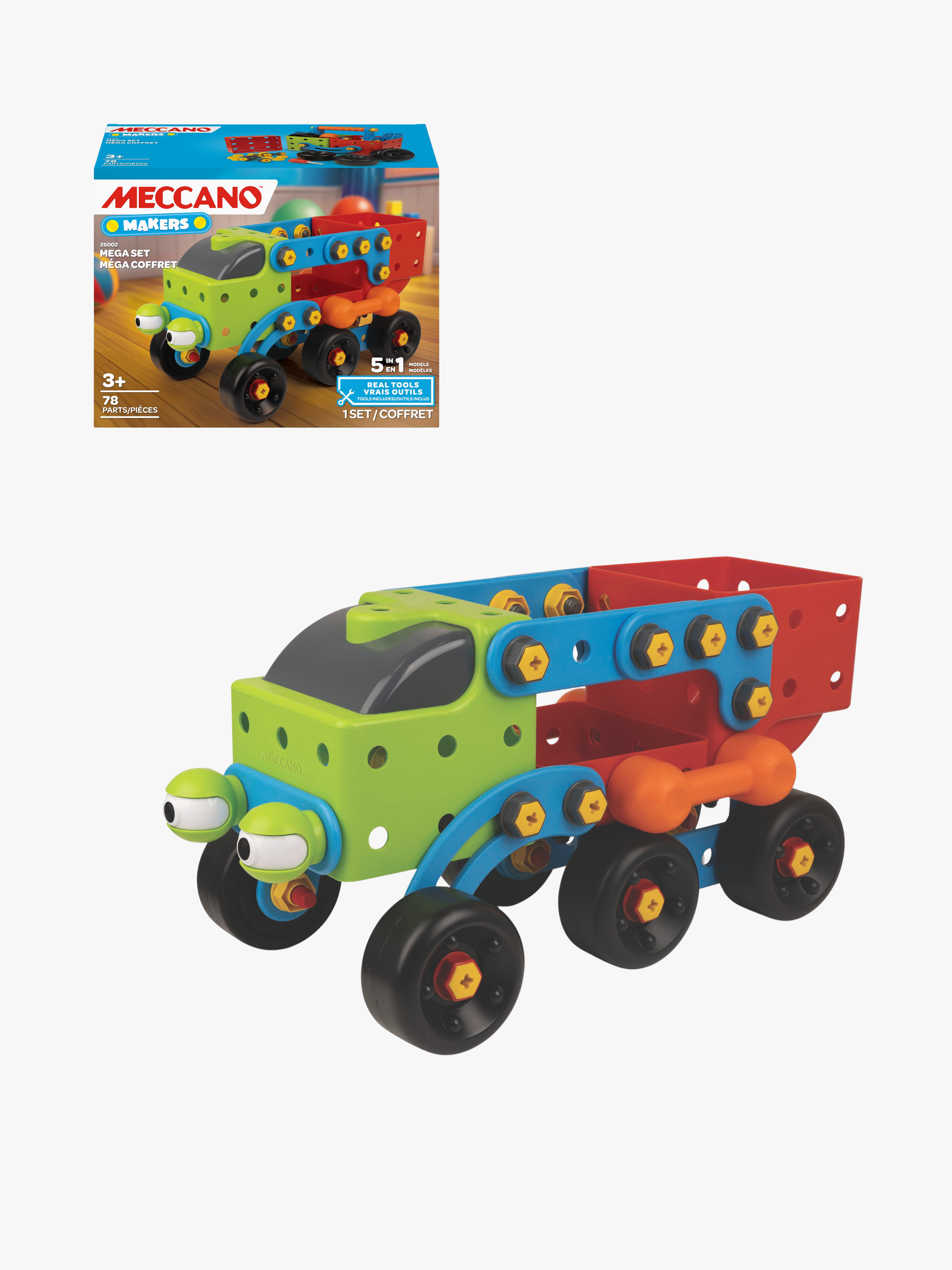 Meccano Byggesæt Mega Truck 5-I-1