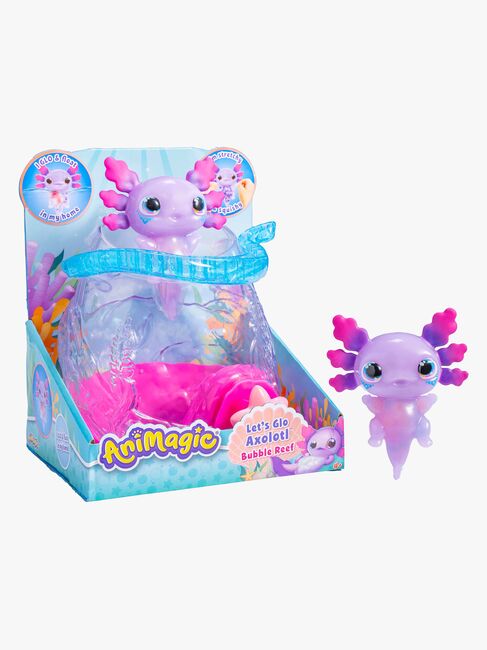 Animagic Let's Glo Axolotl Bubble Reff Badelegetøj