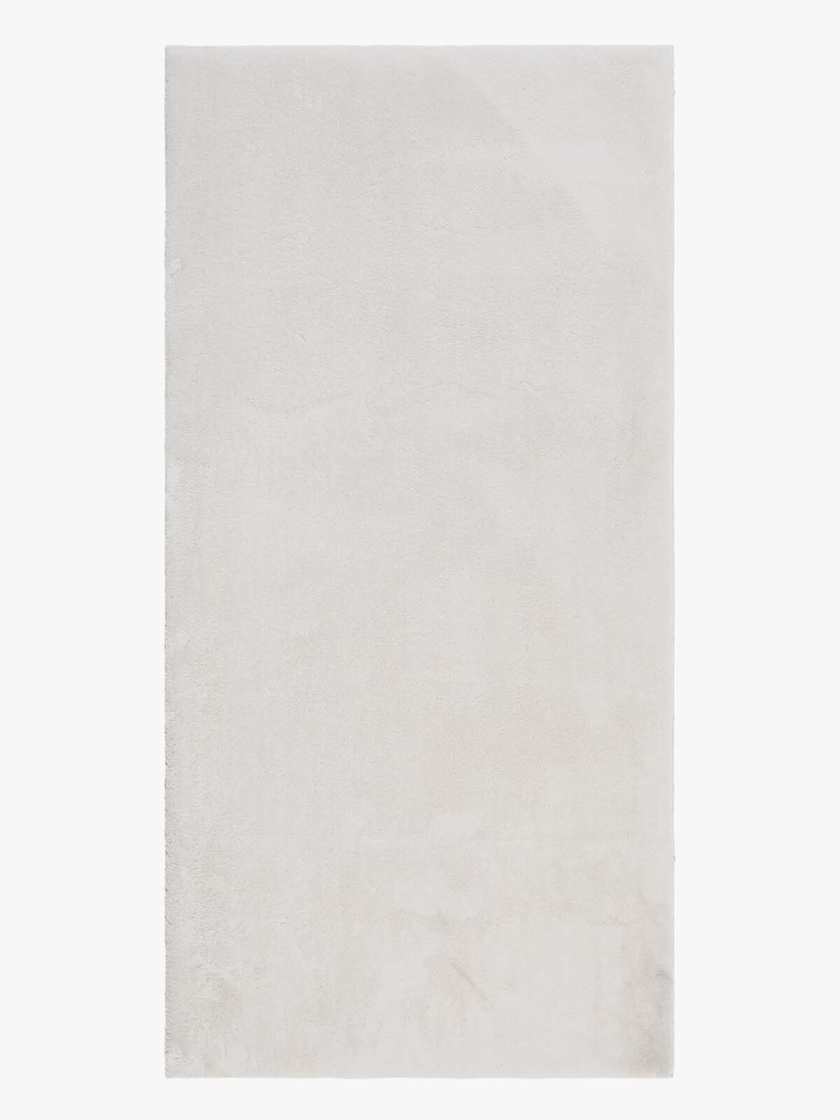 KM Carpets Cozy Gulvtæppe 80x160, White