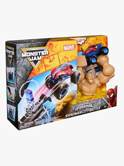 Monster Jam Marvel Spider-Man Legesæt 1:64 6076523-1148_3d.jpg
