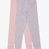 Luca & Lola Toto Lange Underbukser 2-pak, Pink/Stripes
