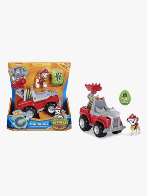 Paw Patrol Dino Rescue Køretøj  m. Figur Marshall