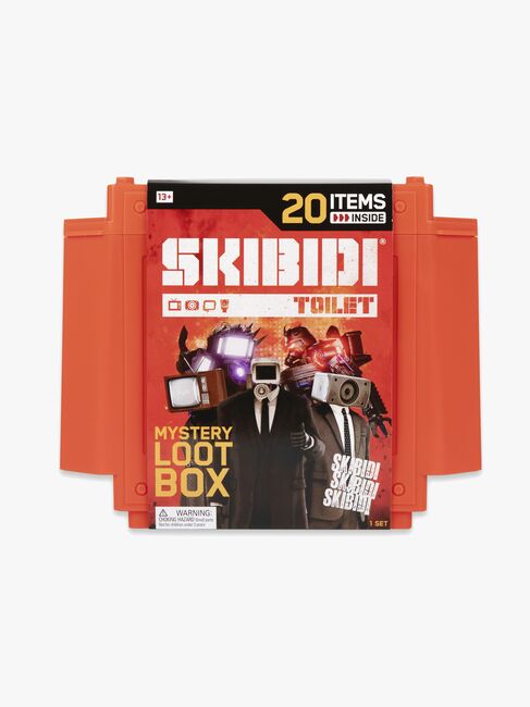 SKIBIDI TOILET Giant Mystery Surprise Box Samlerobjekt