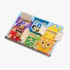 Melissa & Doug Låsebræt 6 Låger med Dyr