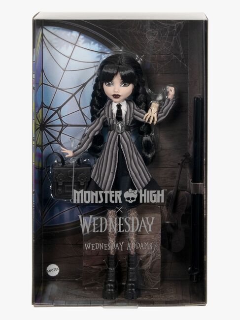 Monster High Wednesday Addams Dukke
