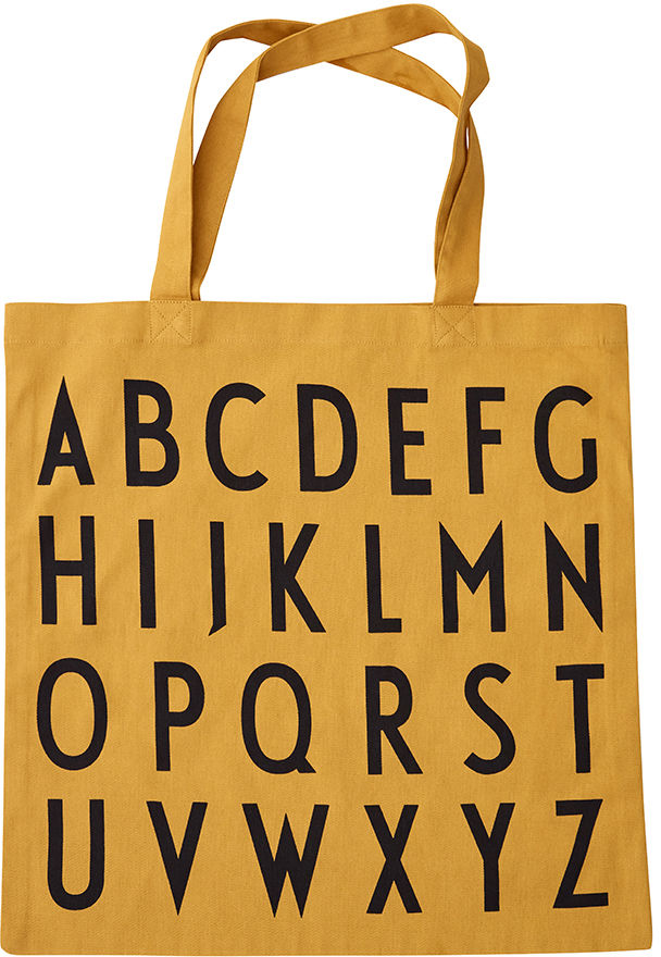 Design Letters Favourite Stofpose ABC, Mustard