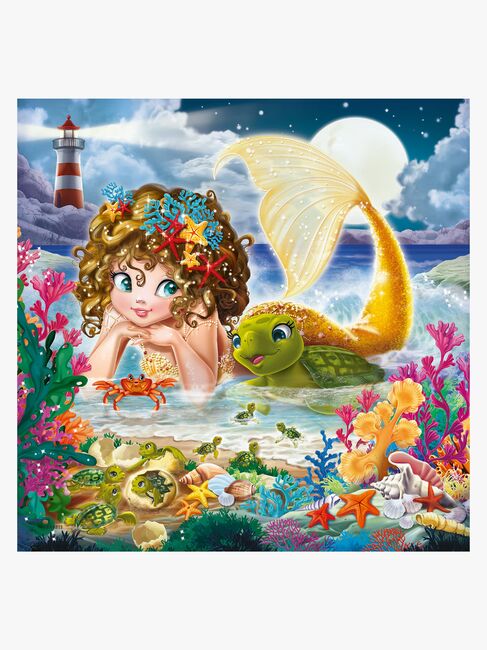 Ravensburger Puslespil Charmerende Havfruer 3x49 Brikker