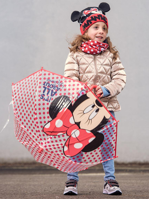 Disney Minnie Mouse Paraply, Pink