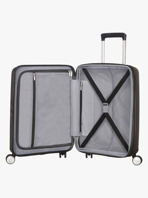 American Tourister Soundbox Spinner Kuffert 35,5L, Bass Black