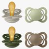 BIBS Supreme Sut 4-pak Latex Str. 1, Sand/Sage/Hunter Green/Dark Oak