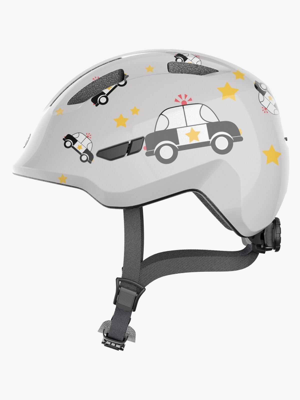 ABUS Smiley Hjelm, Grey Police