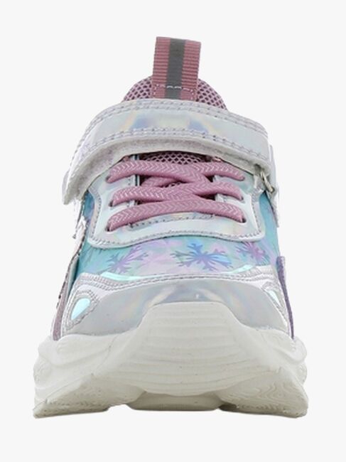 Disney Frozen Blinkende Sneakers, Silver/Lilac