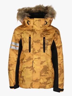 Lindberg Camo Vinterjakke, Yellow