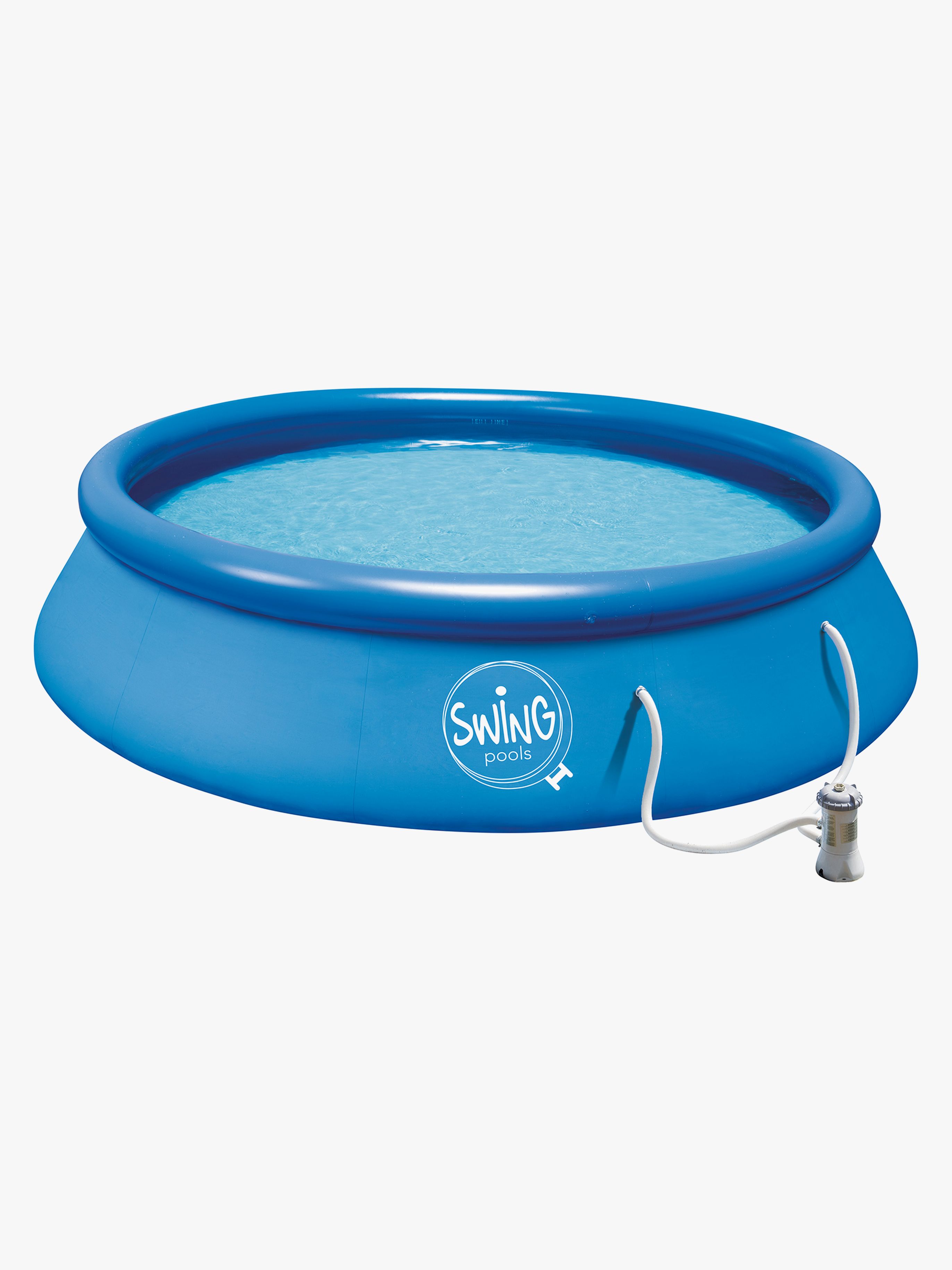 Swing Pools poolsæt 244x76 cm, Blå, Badebassin til børn
