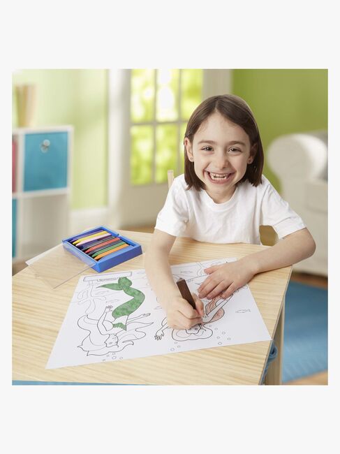 Melissa & Doug Malebøger Sæt - Princess, Animals og Multi-theme