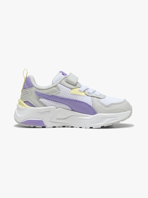 Puma Trinity Lite AC+ PS Sneakers, White/Lavender Alert/Glacial Gray