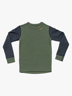 Devold Expedition Merino Skiundertrøje Kid, Night/Forest