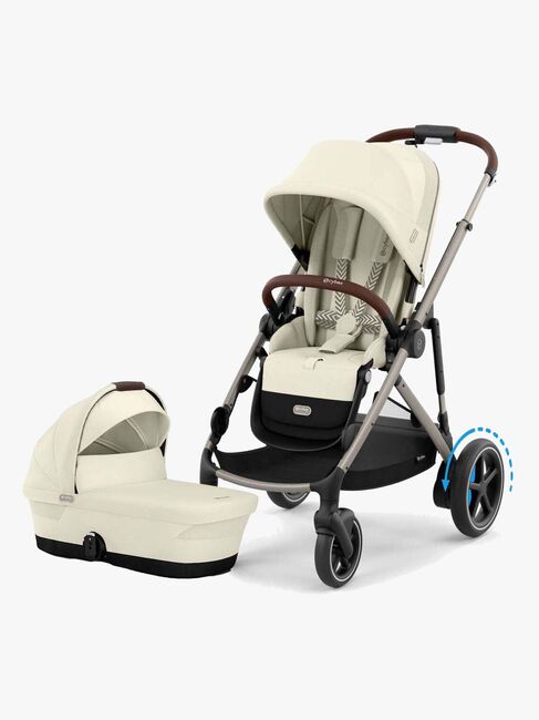 Cybex e-Gazelle S Duovogn, Seashelle Beige/Taupe