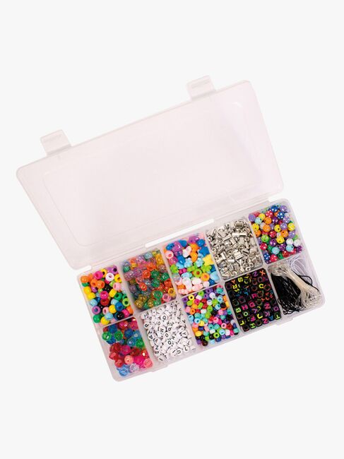 Playbox Plastikperler i Opbevaringsæske